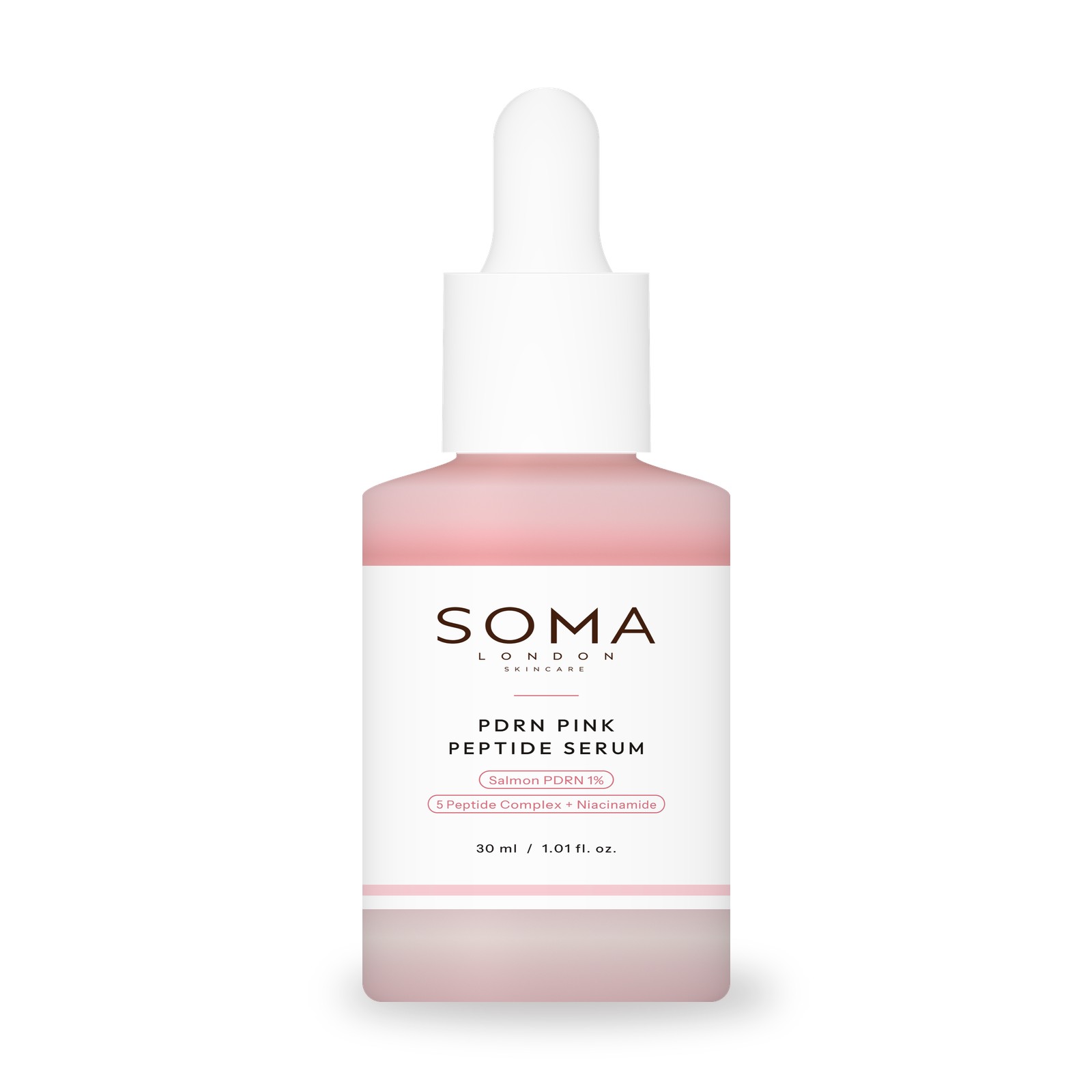 SOMA London PDRN Pink Peptide Serum 30 ml bottle